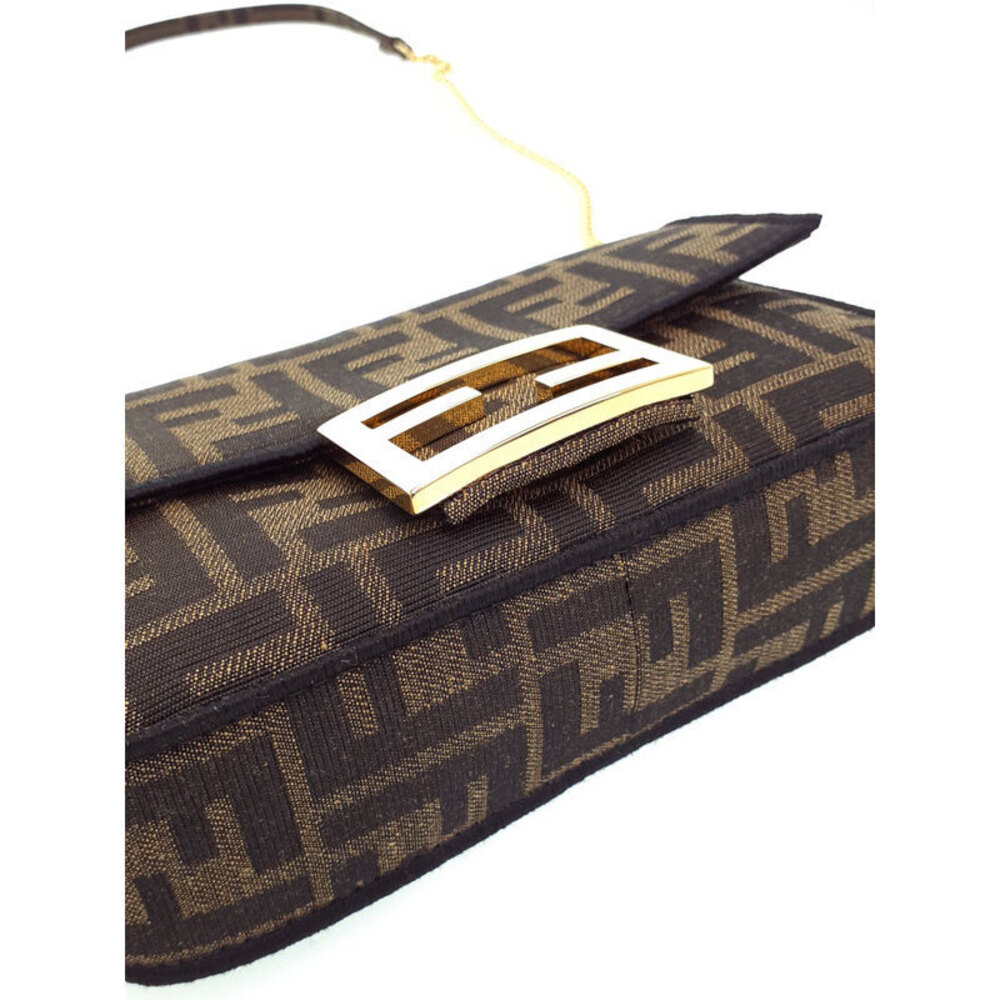Fendi Zucca Baguette Shoulder Bag - Picture 7 of 9